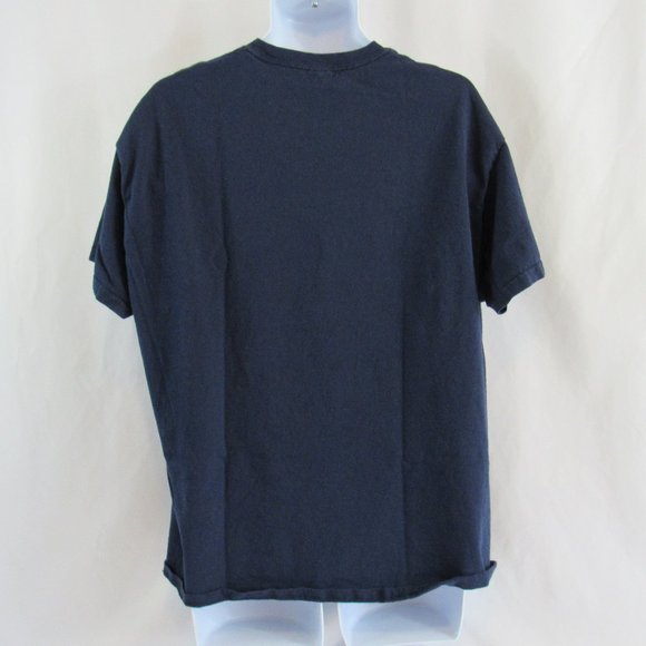 Men's XL Red White Blue, Stars Stripes, Patriotic Heavy Cotton T-Shirt, Gildan - Picture 3 of 6